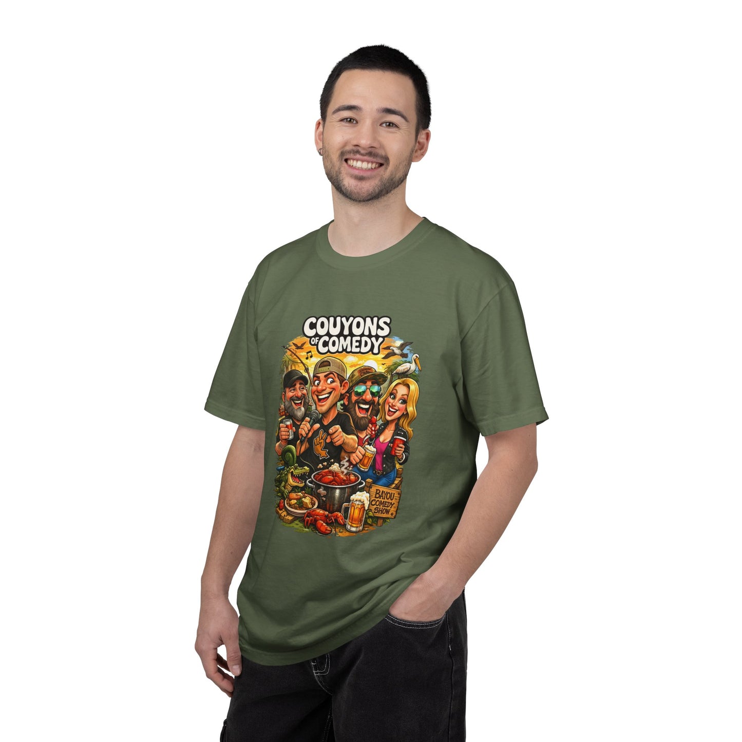Tour T-Shirt — Couyons Comedy COC Tour 2026 Band Tee
