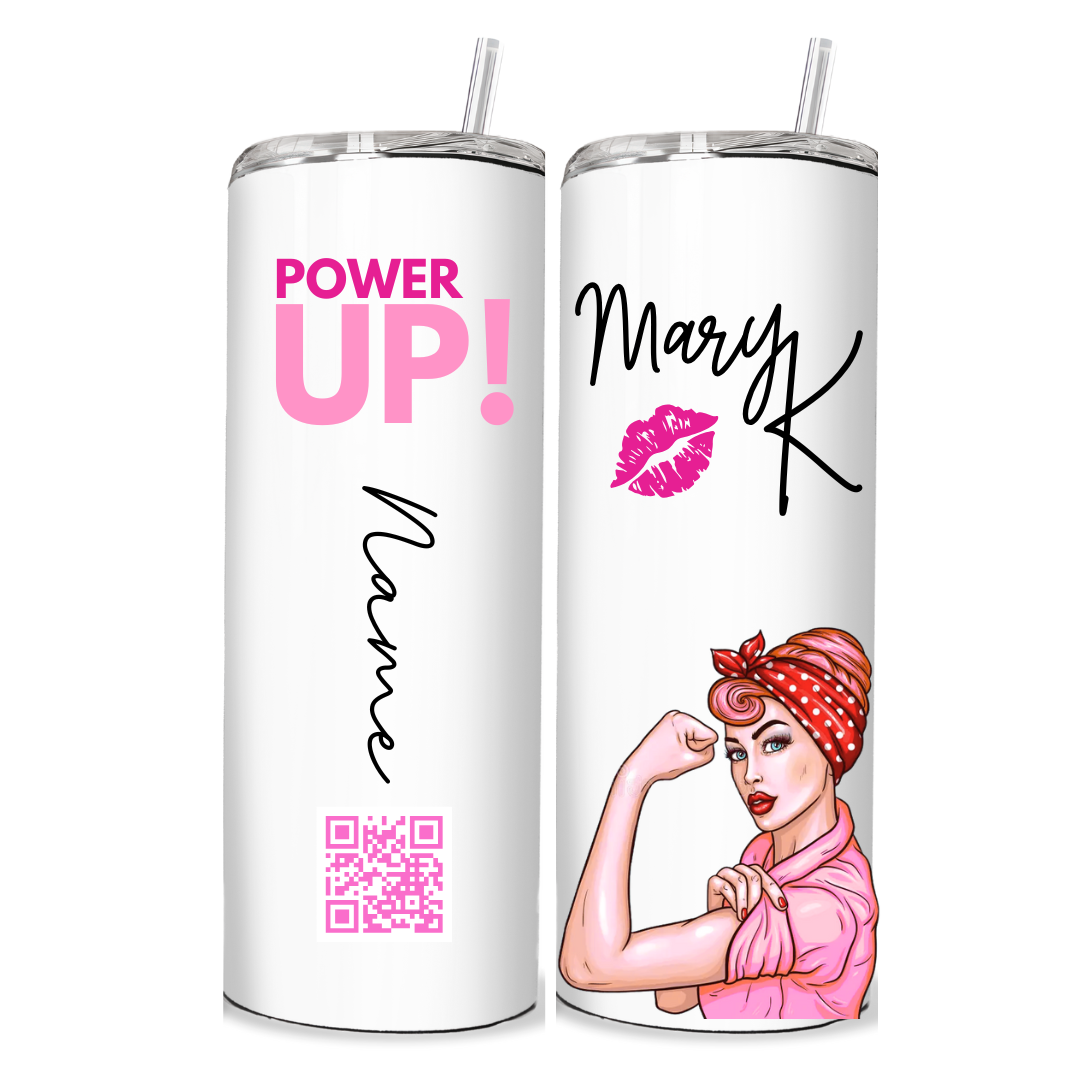 Vintage Woman MK Custom Tumblers