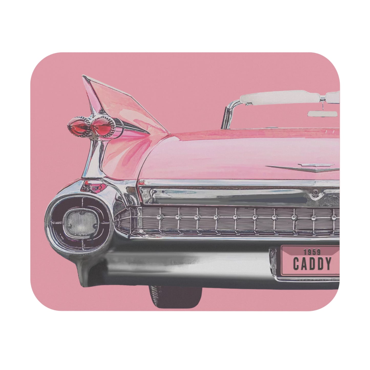 Rectangle Mouse Pad - Mary Kay Cadillac Design