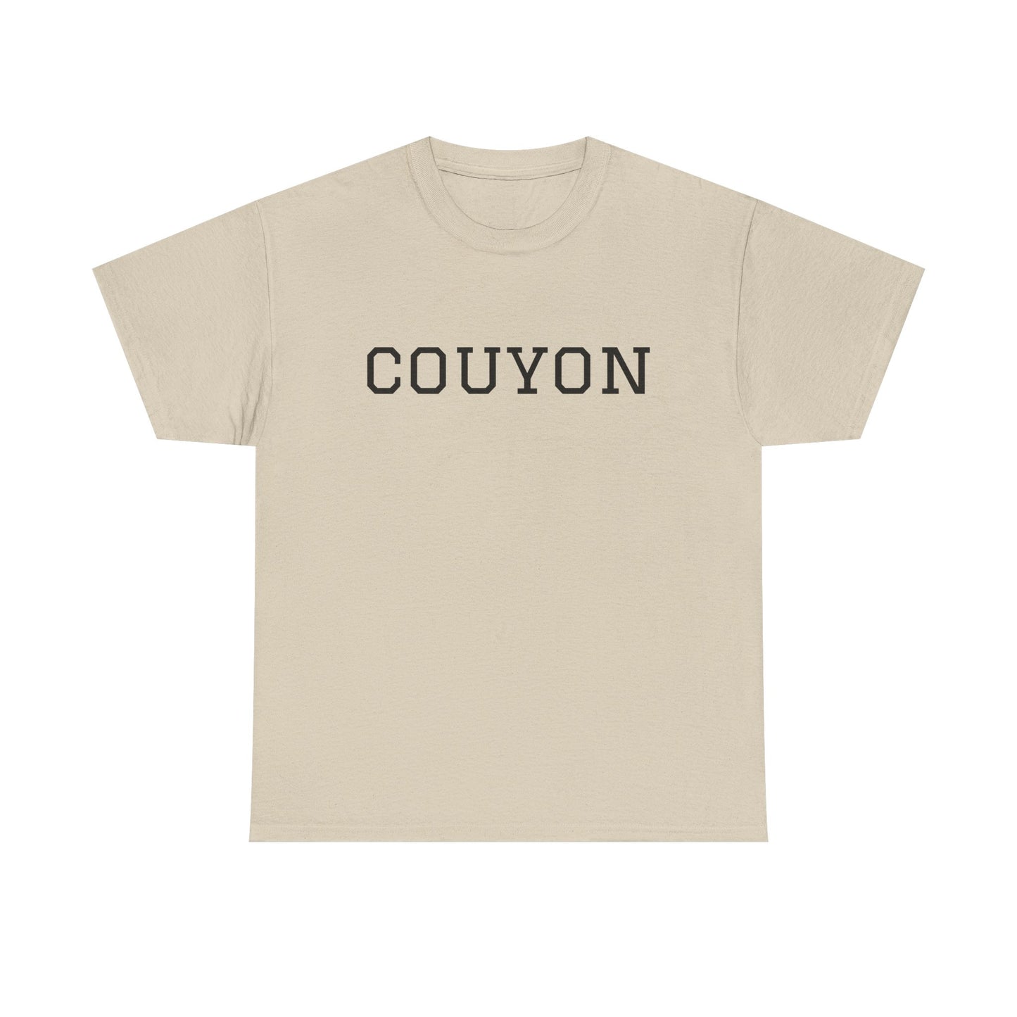 Couyon Graphic Tee — Bold Caribbean Slang Statement T-Shirt