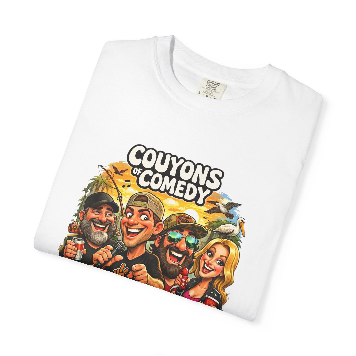 Tour T-Shirt — Couyons Comedy COC Tour 2026 Band Tee