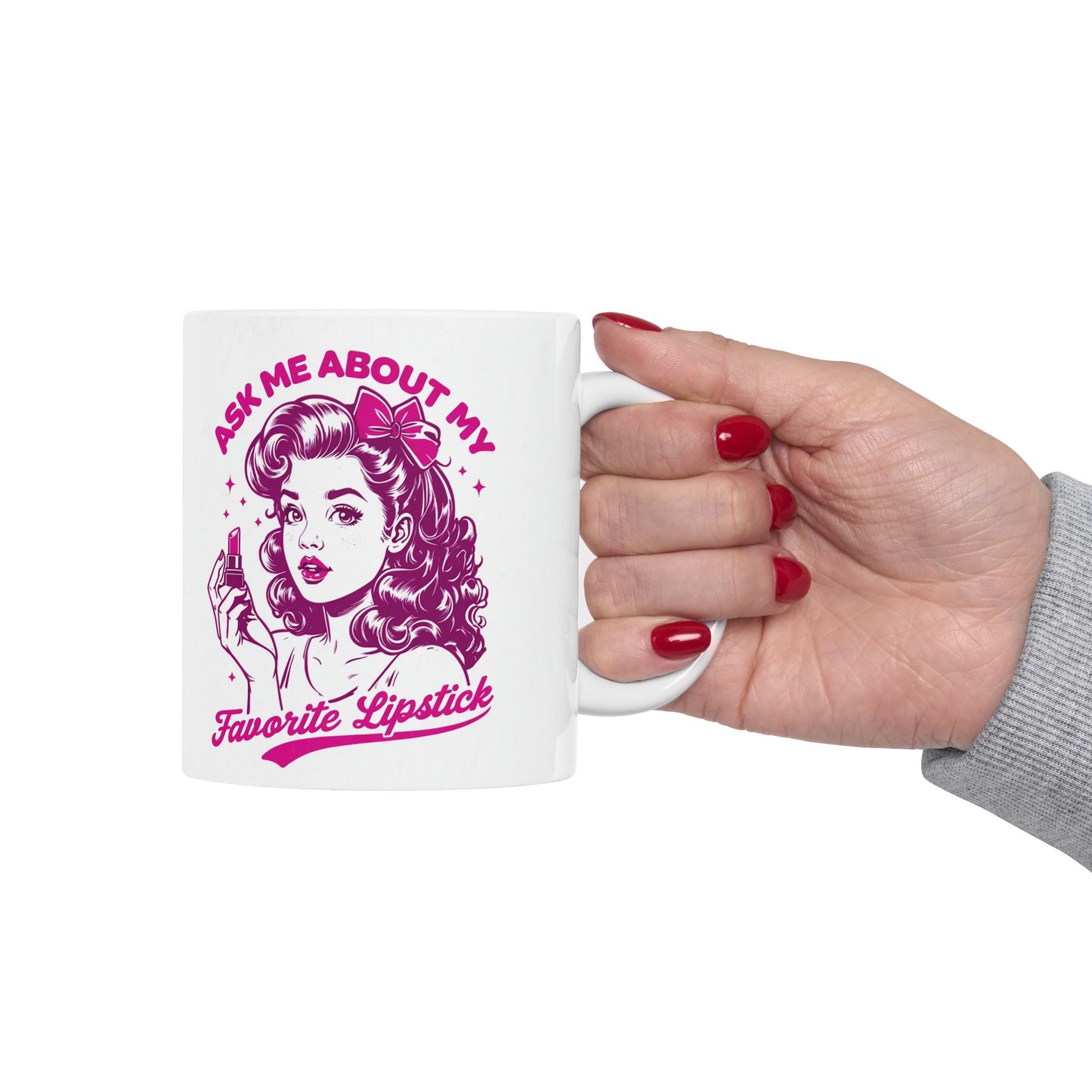 Mary Kay Coffee Mugs | Vintage Lipstick Lover Ceramic Mug - Perfect Gift for Consultants