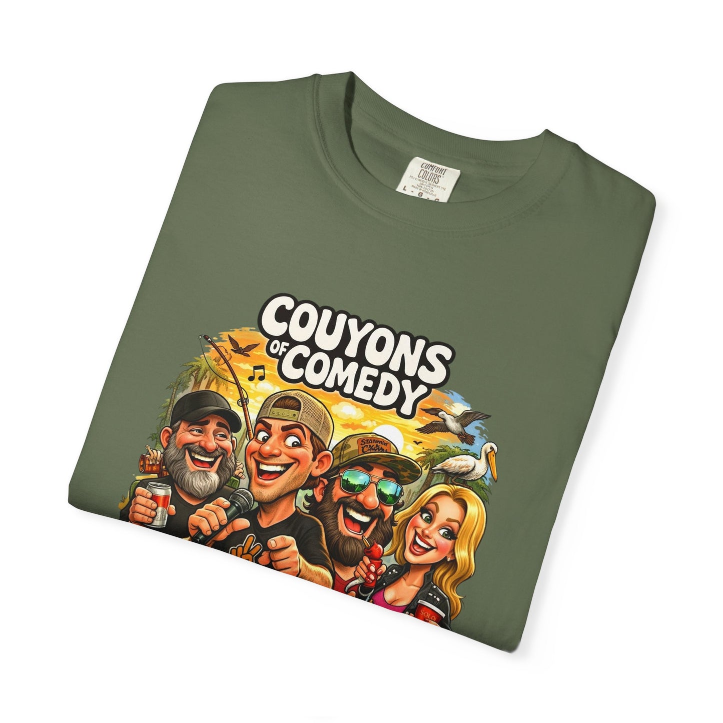 Tour T-Shirt — Couyons Comedy COC Tour 2026 Band Tee
