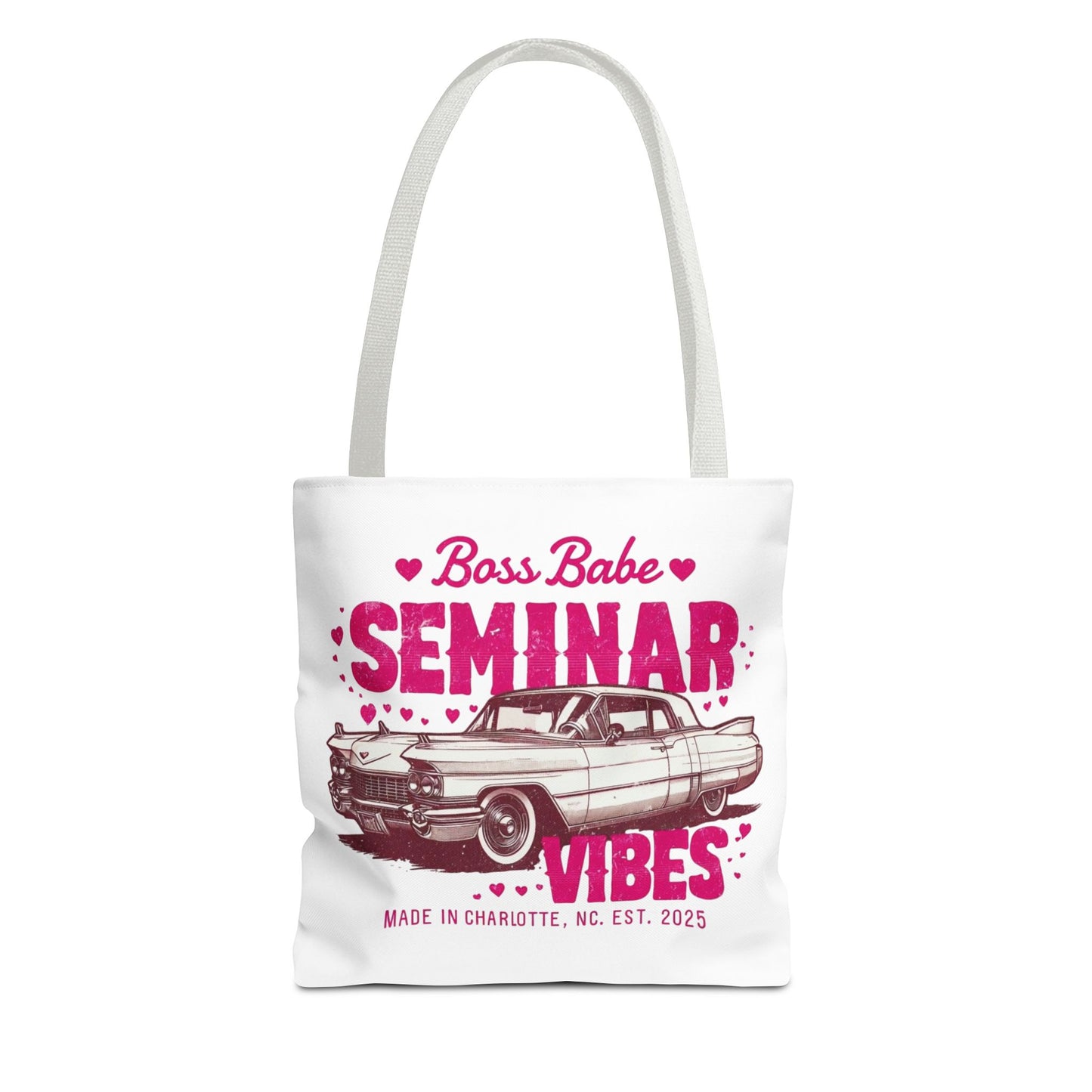 Boss Babe Seminar Vibes Tote Bag - Stylish and Empowering for Boss Ladies