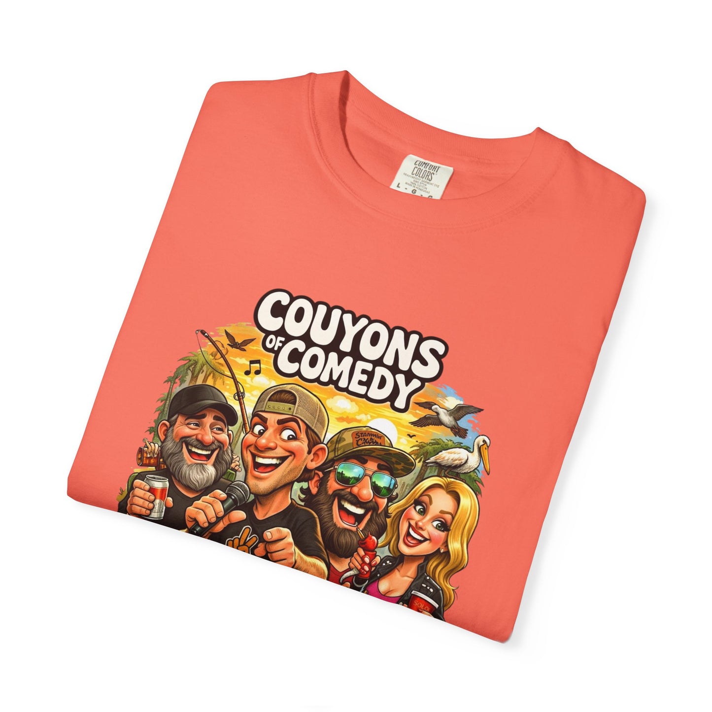 Tour T-Shirt — Couyons Comedy COC Tour 2026 Band Tee