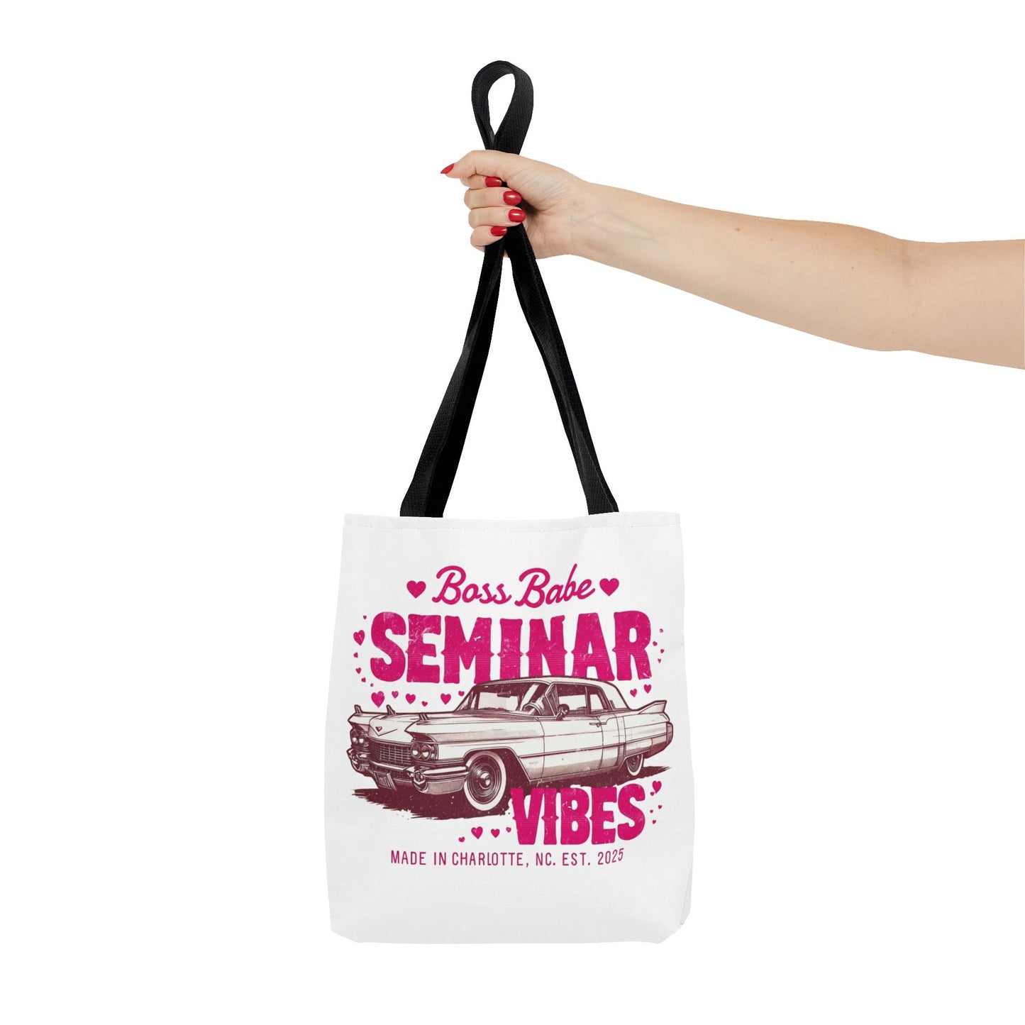 Boss Babe Seminar Vibes Tote Bag - Stylish and Empowering for Boss Ladies