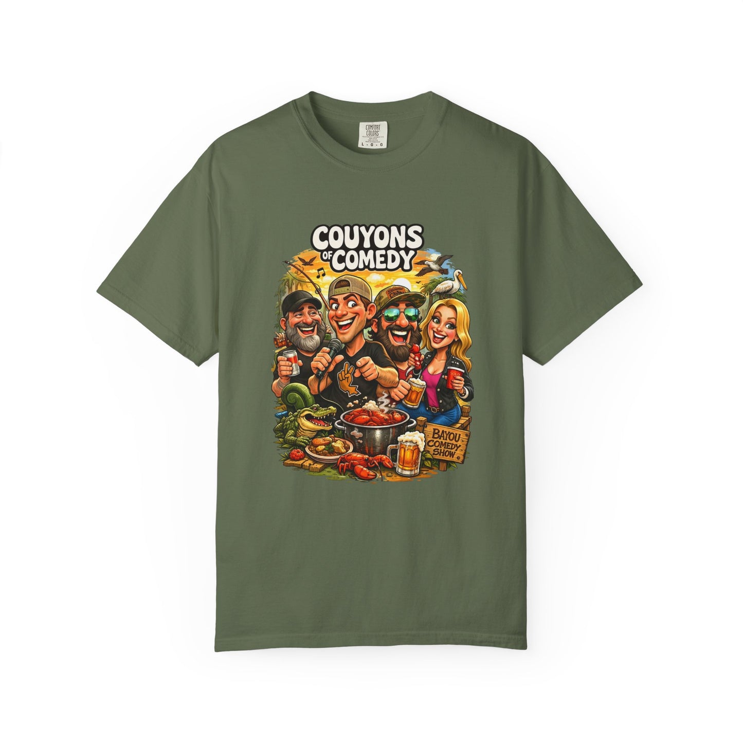 Tour T-Shirt — Couyons Comedy COC Tour 2026 Band Tee