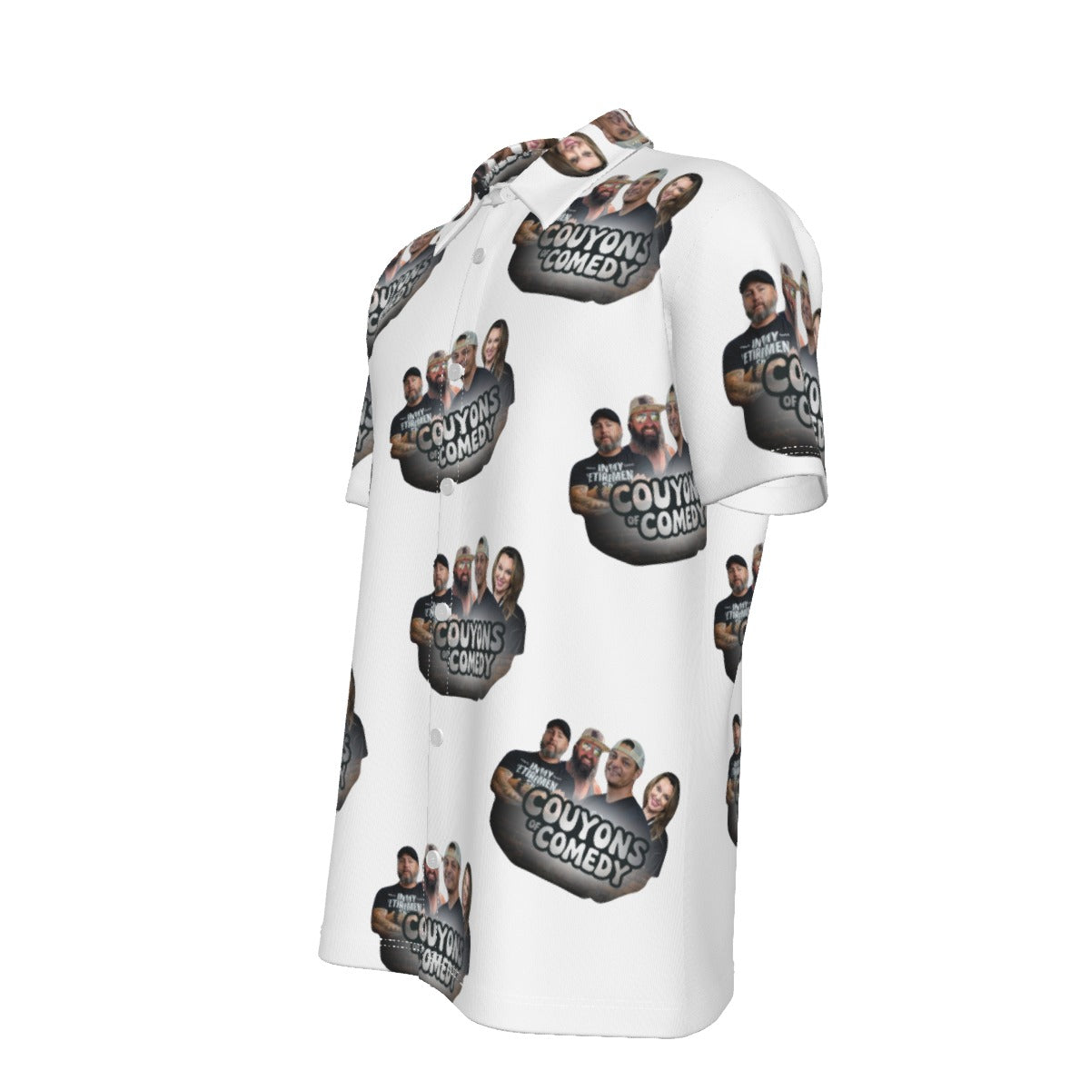 COUYONS PATTERN POLO SHIRT