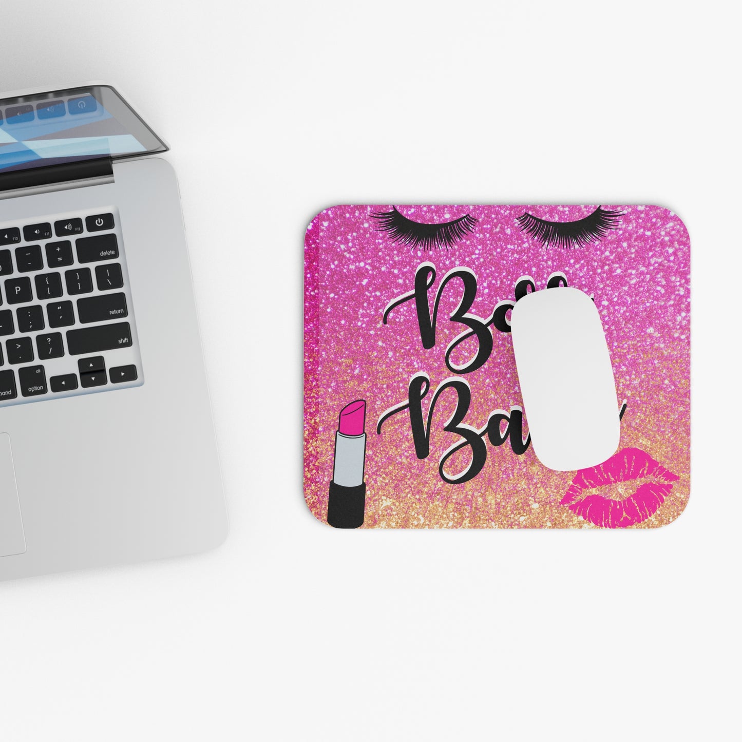 Mouse Pad Mary Kay | Mouse Pad Boss Babe | Boss Babe Accessories | Pink Mouse Pad