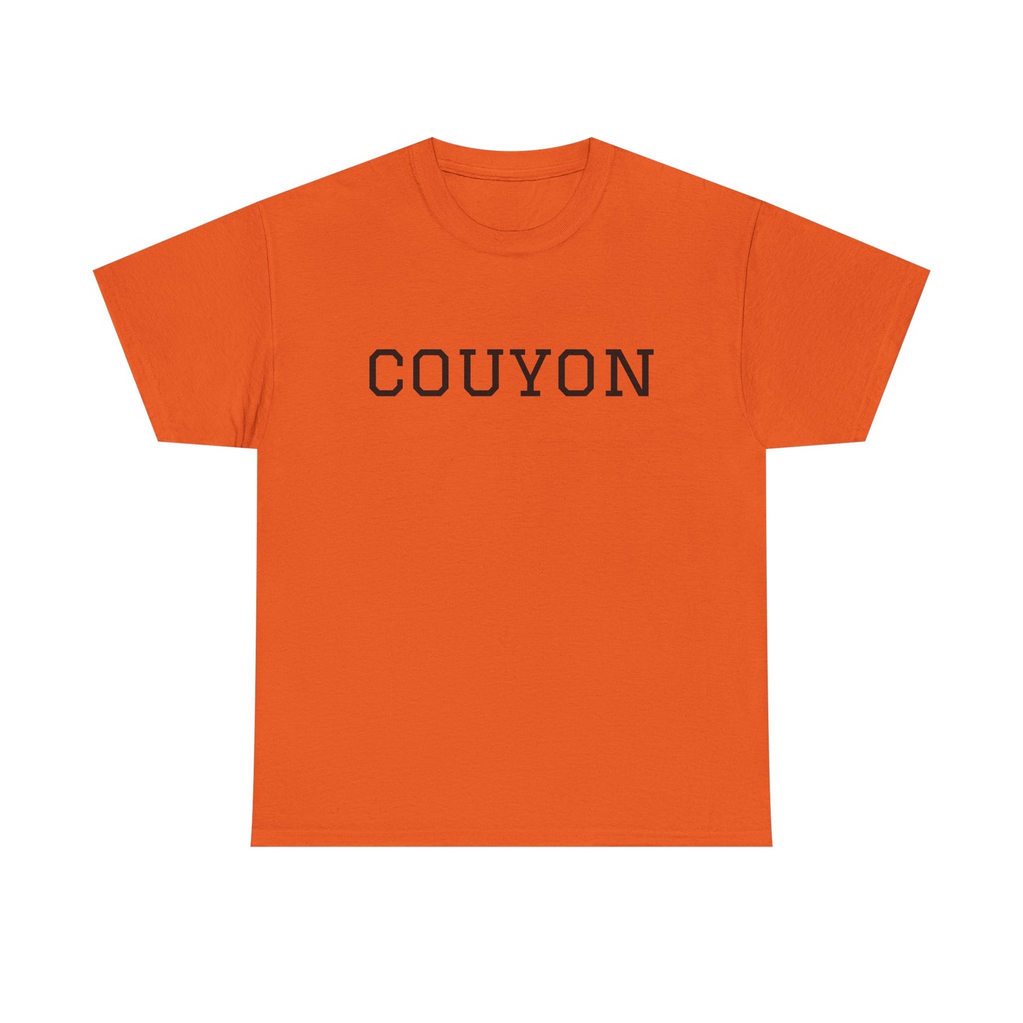 Couyon Graphic Tee — Bold Caribbean Slang Statement T-Shirt