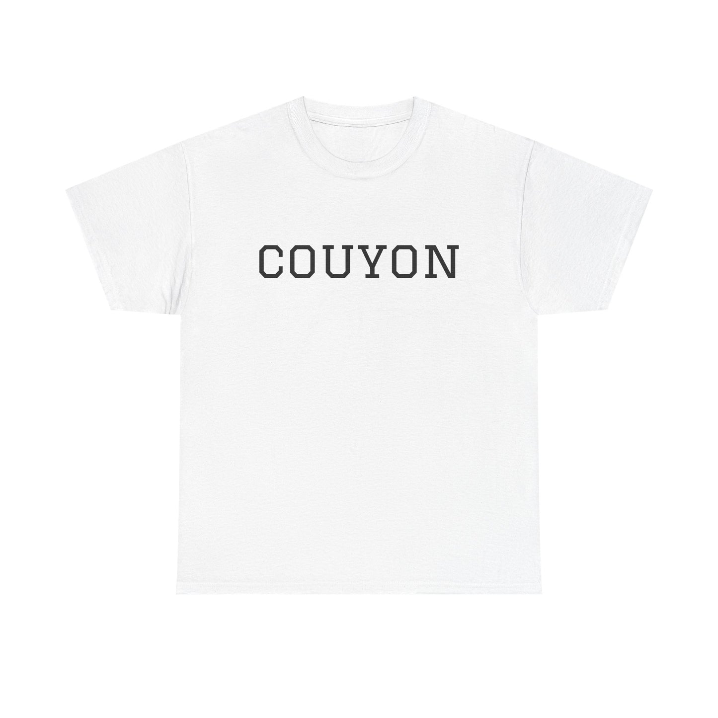 Couyon Graphic Tee — Bold Caribbean Slang Statement T-Shirt