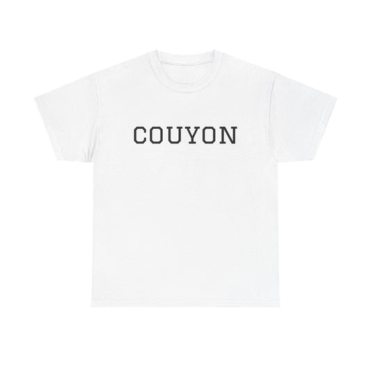 Couyon Graphic Tee — Bold Caribbean Slang Statement T-Shirt