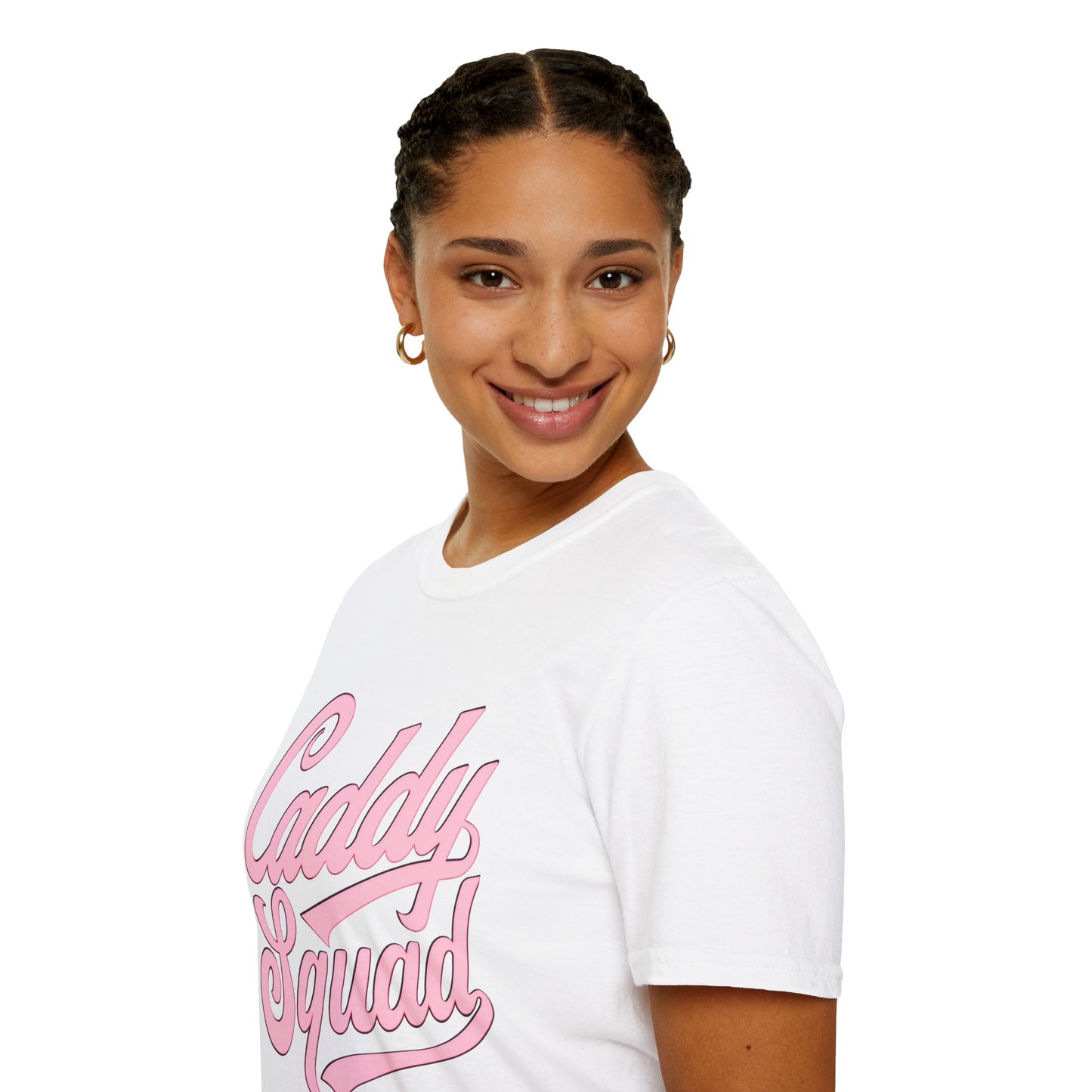 Caddy Squad Unisex Softstyle T-Shirt - Casual Vintage Tee for Golf Lovers