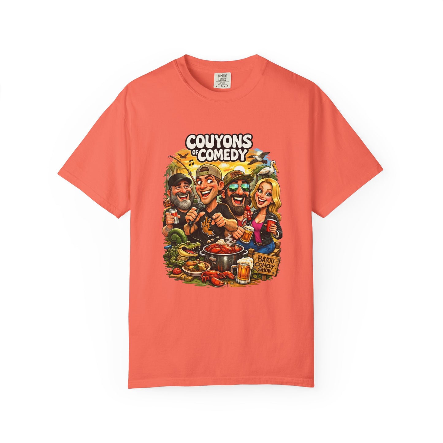 Tour T-Shirt — Couyons Comedy COC Tour 2026 Band Tee