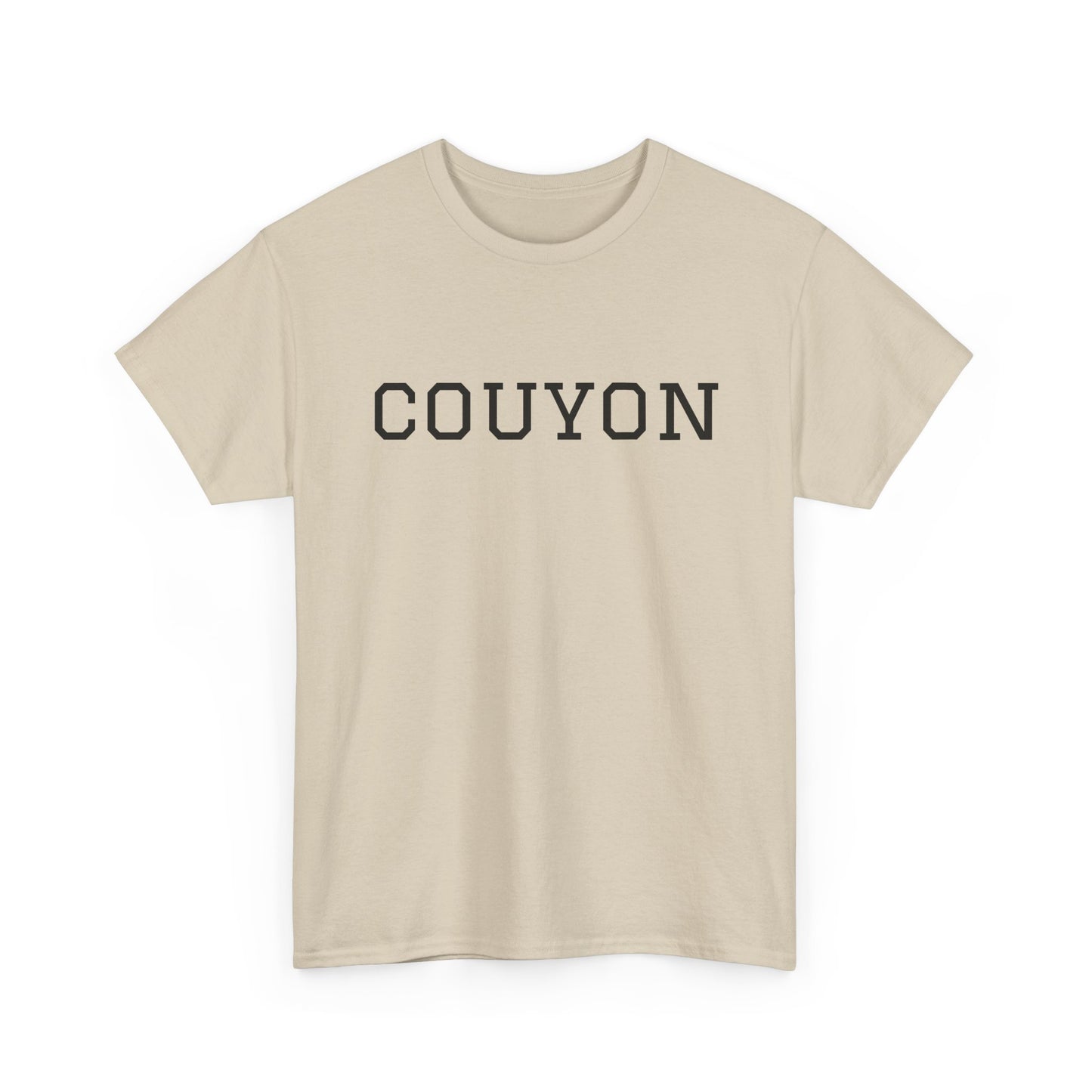 Couyon Graphic Tee — Bold Caribbean Slang Statement T-Shirt