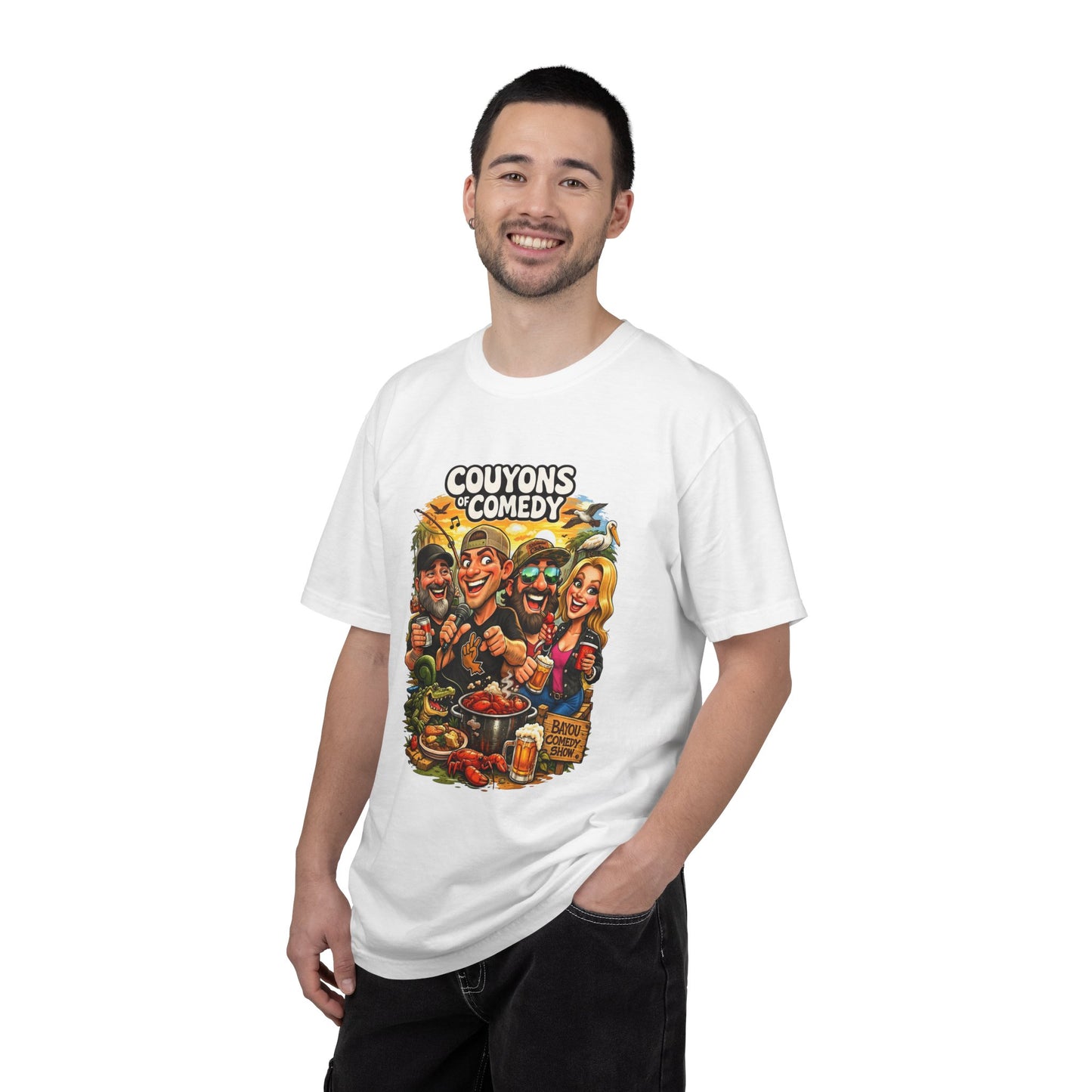 Tour T-Shirt — Couyons Comedy COC Tour 2026 Band Tee